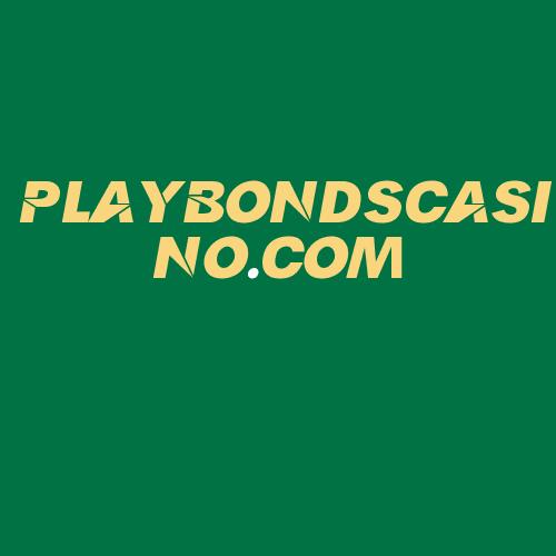 Logo da PLAYBONDSCASINO